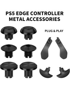 Palancas de Pulgar y Paddles Traseros CHARM FOCUS PS5 Edge 2