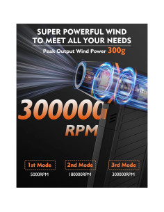 Soplador de Aire Comprimido MKIOO 300000RPM 3 Velocidades 2