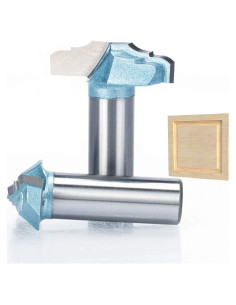 Brocas de Router 1/2" HUHAO para Carpintería - Acero Tungsteno