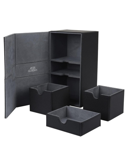 Caja de Cartas AEGIS GUARDIAN para MTG - Almacenamiento 200+ cartas Caja de Cartas AEGIS GUARDIAN para MTG - Almacenamiento 200+ cartas