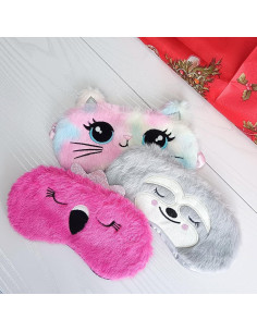 Máscara de Dormir KANOA 3Pack Multicolor Suave para Niños 2