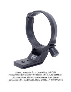Anillo de Montaje de Trípode iShoot para Canon RF 100-500mm 2