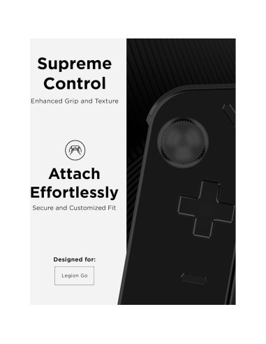 Tapas de Joystick Lenovo Legion Go - Negro Eclipse, Ergonomía y Precisión