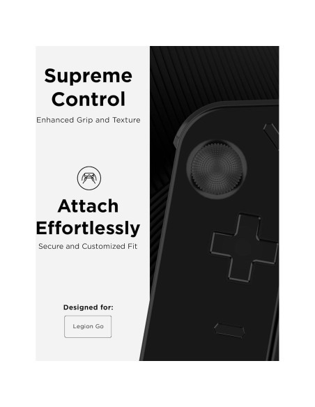 Tapas de Joystick Lenovo Legion Go - Negro Eclipse, Ergonomía y Precisión