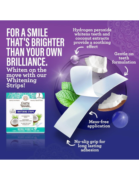 Kit de Cuidado Bucal GuruNanda Carbón 155ml - Blanqueador