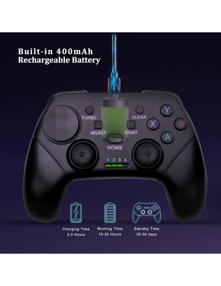 Controlador de Juego arVin Inalámbrico para iPhone/Android/PC Controlador de Juego arVin Inalámbrico para iPhone/Android/PC