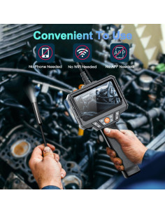 Cámara Endoscópica SKYBASIC 15M HD LCD 4.3" IP67 con LED 2