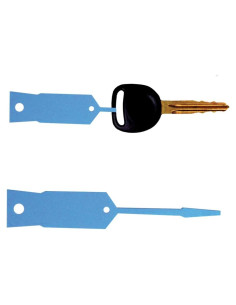 Etiquetas de Llave Econo Azul BER Flags - 1,000 Unidades