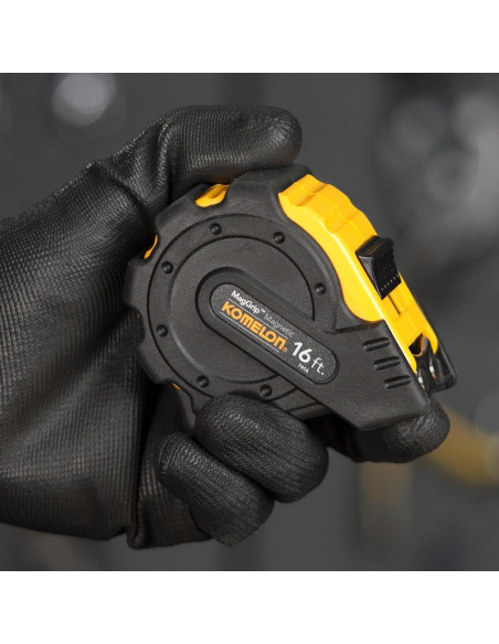 Cinta Métrica Komelon MagGrip 4.88m con Gancho Magnético