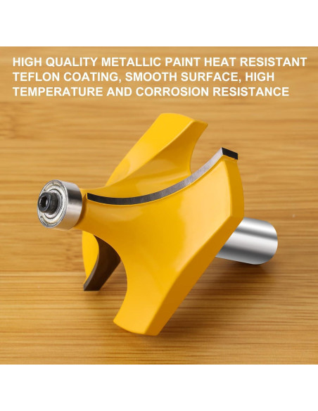 Fresa de Redondeo 1/2" Vástago Carburo Radio 1" Yueqing