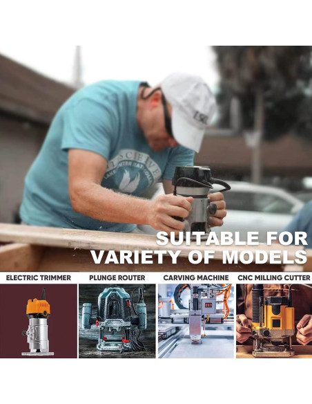 Fresa de Redondeo 1/2" Vástago Carburo Radio 1" Yueqing