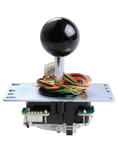Joystick Sanwa JLF-TP-8YT + 8 Botones OBSF-30 Negro 2