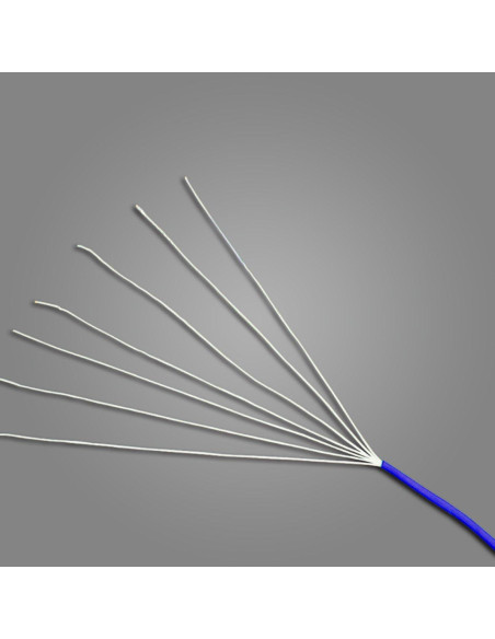 Collar Lanyard de Supervivencia WALNEW 63 cm Ajustable Azul Marino