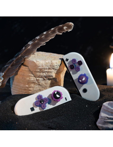 Tapas de Botones D-Pad Jusy para Nintendo Switch OLED 3D