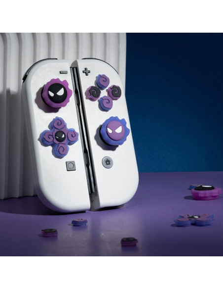 Tapas de Botones D-Pad Jusy para Nintendo Switch OLED 3D