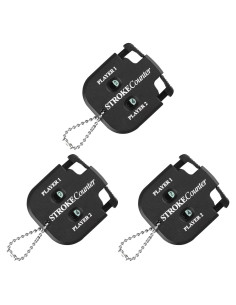Paquete de 3 Contadores de Golpes de Golf Huakaile Digital