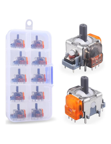 Joystick Electromagnético TMR para Xbox/PS5/PS4/Switch - 10 Piezas