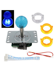 Joystick LED SJ@JX para Arcade Estilo SANWA 5V Iluminado