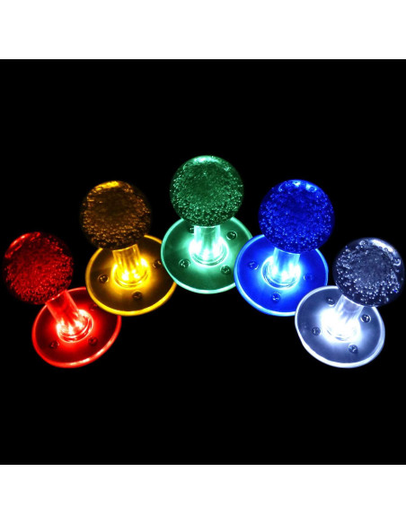 Joystick LED SJ@JX para Arcade Estilo SANWA 5V Iluminado