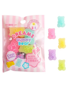 Borradores de Animales Zenarao - 5 Piezas de Goma Coloridos