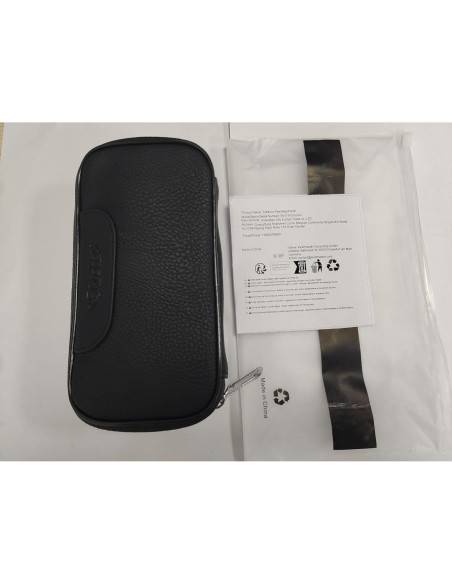 Funda de Cuero PU Scotte para 2 Pipás de Tabaco y Accesorios