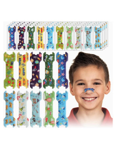 Tiras Nasales Anti-Ronquidos para Niños Stranthother 40 Piezas