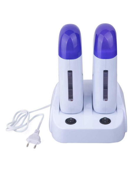 Calentador de Cera Doble Nynelly Portátil para Depilación