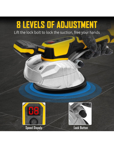 Máquina de Nivelación de Azulejos Inalámbrica EXORM 20V