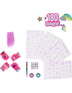 Cool Maker Arte Corporal Brillante Shimmer Me - Kit de Tatuajes Temporales 2