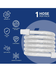 Manguera CPAP Universal Snugell 1.83 m - Compatible BiPAP y BiLevel 2