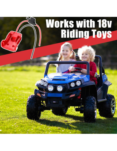 Adaptador de Batería Pickmesh 2 Paquetes Compatible Milwaukee M18