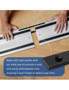 Kit Conector Riel de Guía Sierra Xinxinlin P-45777 99-299 cm 2
