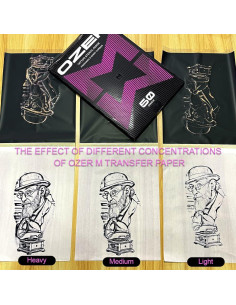 Papel de Transferencia de Tatuaje OZER M A4 - 50 Hojas 2