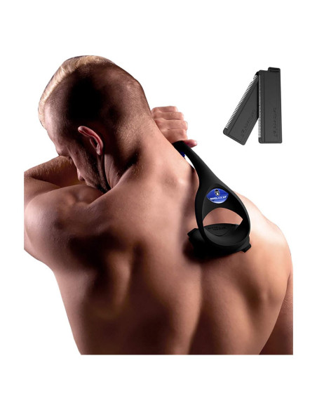 Afeitadora de Espalda BakBlade 2.0 para Hombres - Ergonómica y Segura