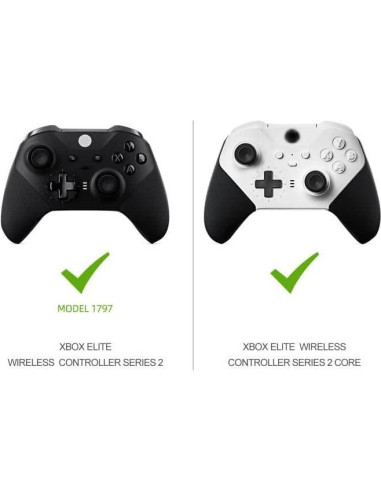 Accesorios Metálicos 9 en 1 para Controlador Xbox Elite 2 - Negro