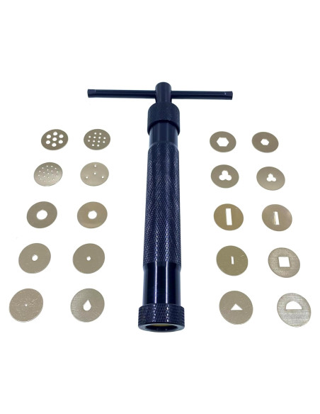 Extrusora de Acero Inoxidable HEVERP para Decorar Pasteles