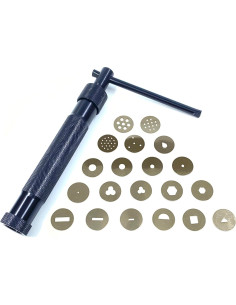 Extrusora de Acero Inoxidable HEVERP para Decorar Pasteles 2