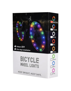 Luces LED para Radios de Bicicleta Banana Bike - Juego de 1