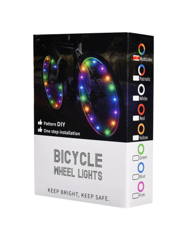 Luces LED para Radios de Bicicleta Banana Bike - Juego de 1