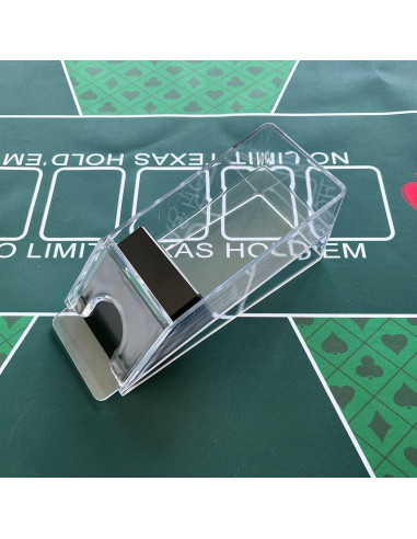 Dispensador de Cartas SEETOOOGAMES para 4 Barajas - Profesional