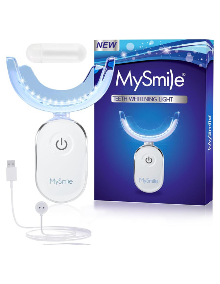 Luz LED Blanqueamiento Dental MySmile 28 Luces Azul USB