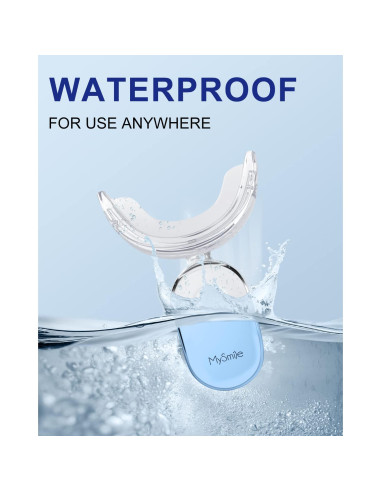 Luz LED Blanqueamiento Dental MySmile 28 Luces Azul USB