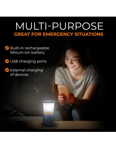 Linterna de Emergencia LFI R3L Resistente al Agua 200 Horas 2