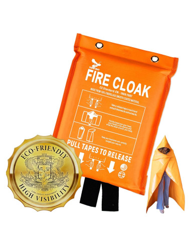 Capa de Fuego Grande Supa Ant 178x140 cm Protección Emergencia