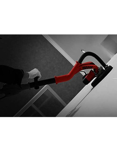 Lijadora de Paneles de Yeso Eléctrica Power Pro 1850 - 750W, 1000-1850rpm, Luz LED