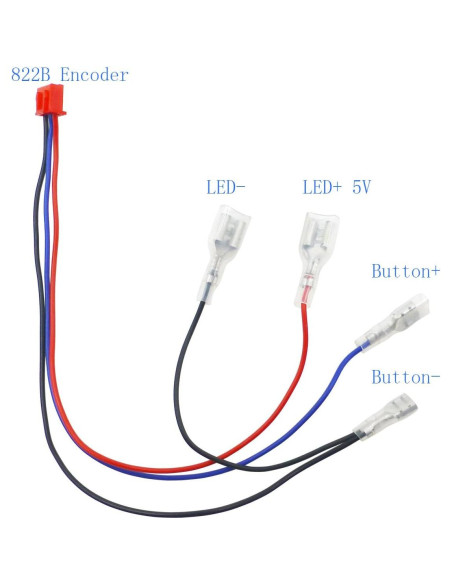 Codificador LED USB SJ@JX para 2 Jugadores de Arcade - PC y Raspberry Pi