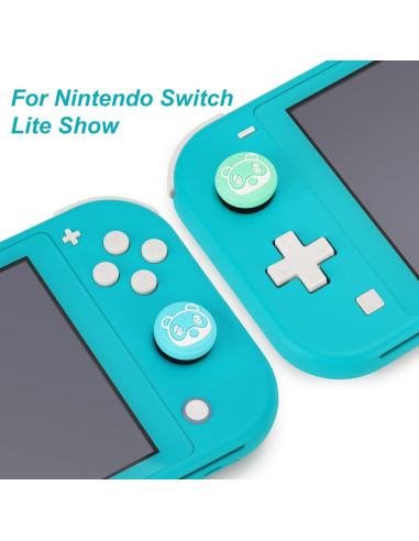 Tscope Cubiertas de Silicona para Joystick Joy-Con Racoon