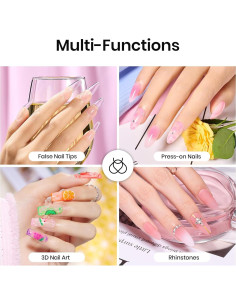 Gel de Pegamento Sólido Beetles 15g para Uñas Acrílicas 2