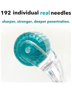 Derma Roller 192 Agujas Titanio 0.3mm NNBHH para Piel 2