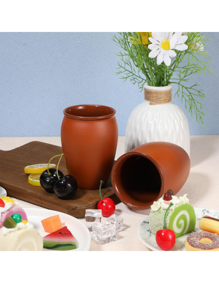 Cantaritos de Barro Gejoy 6 Piezas 454 ml para Cócteles